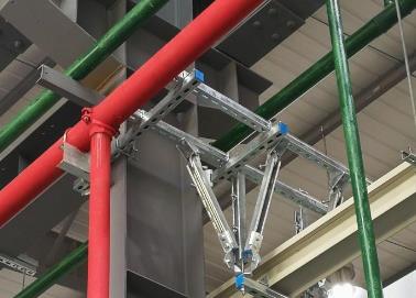 镇江市该抗震支架的整体式支吊架结构协调性好